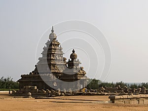 Shore temple of Mahabalipuram, India