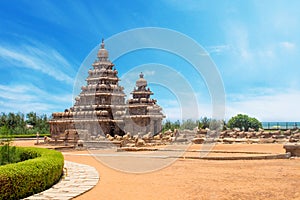 Shore temple at Mahabalipuram, Tamil Nadu, India