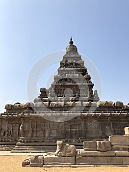 Shore temple in Mahabalipuram, Tamilnadu