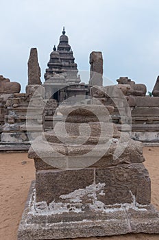 Shore temple in Mamallapuram, India