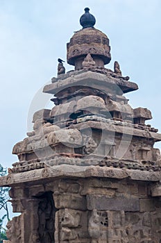 Shore temple in Mamallapuram, India