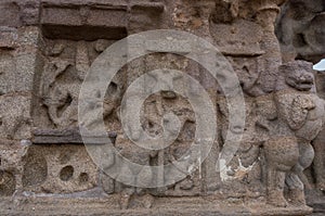 Shore temple in Mamallapuram, Tamil Nadu. India