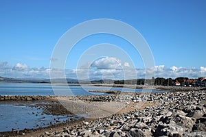 Shore view at Bare, Morecambe, Lancashire