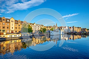 The shore of water of leith, edinburgh