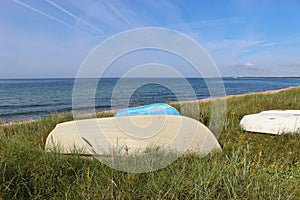 On the shore of Ystad, South Sweden, Scandinavia, Europe.