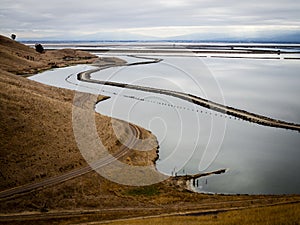 Shoreline from Bayview Trail in Coyote Hills Regional Park