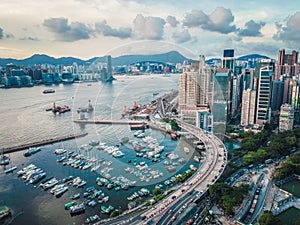 Shoreline of Causeway Bay