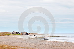 Shoreline of Gotland, Sweden photo