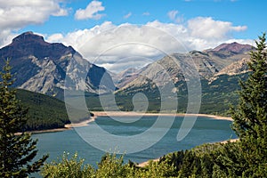 Shoreline of Lower Two Medicine Lake photo