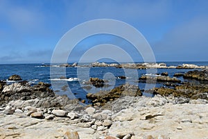 Shoreline at Monterey Bay California