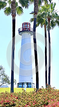 Shoreline Park, Long Beach Harbor lighthouse