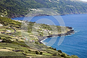 Shoreline of Pico Island