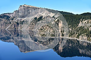 Shoreline and Reflection Crater Lake