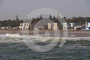 Shoreline of Swakopmund