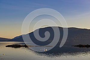 Shoreline of Vesuvius Bay on Salt Spring Island, BC, Canada