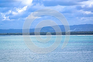 Shoreline viewed from Puerto Limon