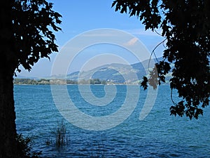 The shores of lake wolfgangsee