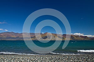 Shores of the Pristine Kluane Lake, Kluane National Park