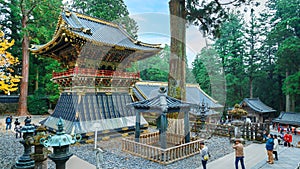 Shoro - A belfry at NIkko Toshogu Shrine in Japan