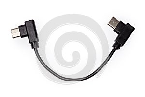 Short adapter cable USB Type-C to Type-C photo