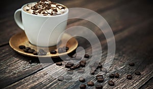 Short break in coffee shop