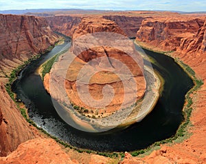 Horseshoe Bend of the Colorado River near Page, Arizona, USA