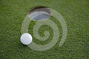 Short Golf Putt