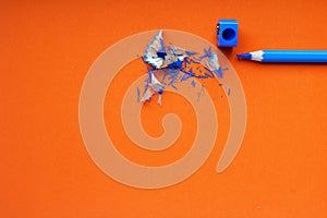 Sharpened the blue pencil