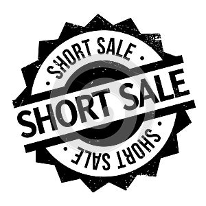 Short Sale rubber stamp