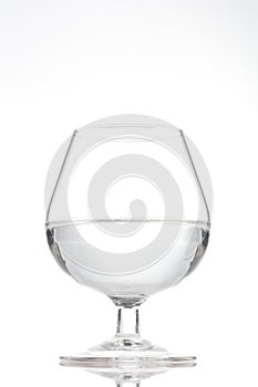 Short stem wine glass
