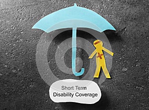 Short Term Disability concept