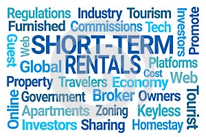 Short Term Rentals Word Cloud