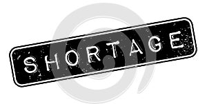 Shortage rubber stamp