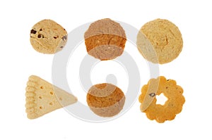 Shortbread biscuit selection