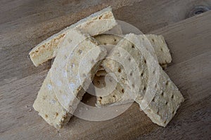 Shortbread Biscuits pilled