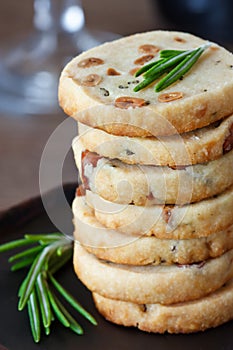 Shortbread cookies.