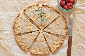 Shortbread Cookies Cake