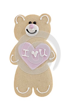 Shortbread teddy Bear