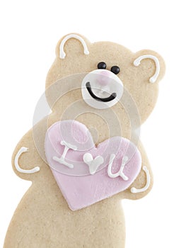 Shortbread teddy Bear