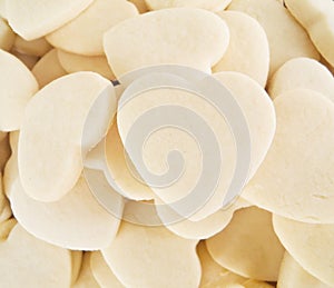 Shortbreads hearts.