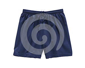 Shorts blue isolated on white