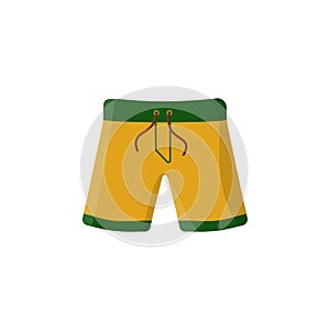 shorts colored icon. Element of summer pleasure icon for mobile concept and web apps. Cartoon style shorts colored icon can be