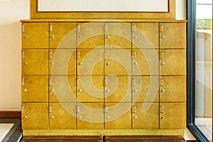 Shose cabinet in office