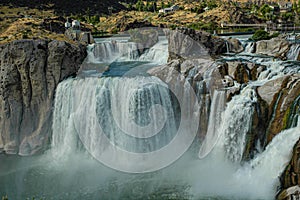 Shoshone falls in Idaho, America