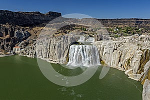 Shoshone Falls in the Snake River Canyon