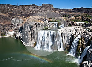 Shoshone waterfall photo