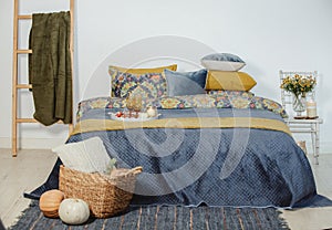 Shot of beautiful bedroom interior design