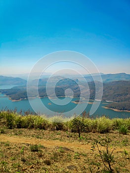 Shot of calvary mount at Idukki, Kerala.