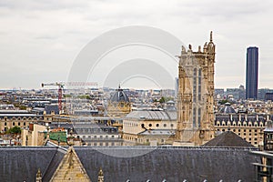 Shot of the Centre Pompidou in Paris, France