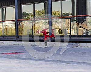 Shot of a fire hydrant. Safety